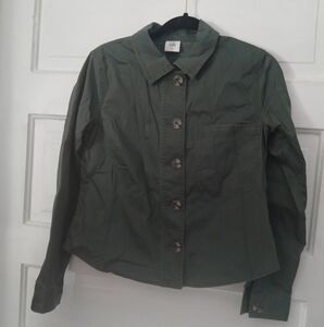 Cabi Olive Green Shacket